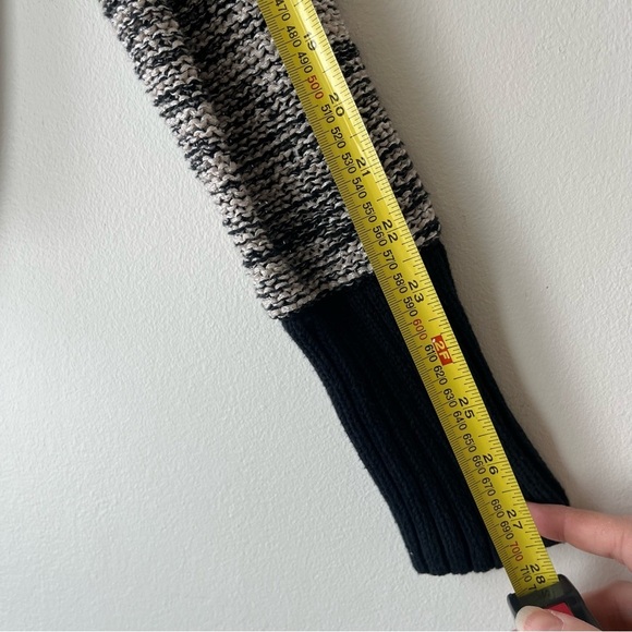 White + Warren asymmetric zip cardigan sweater women’s small luxury neutral - Picture 10 of 12